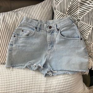 SOLD Lee Highwaisted Cutoffs